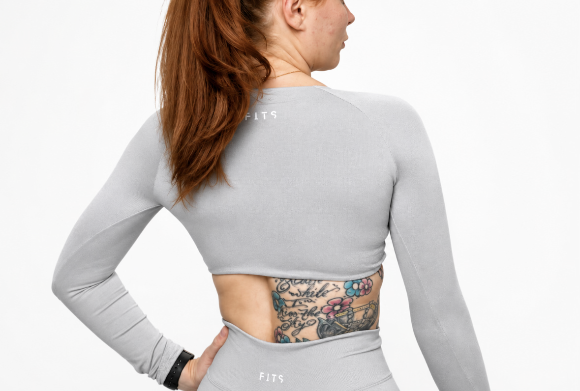 Long Sleeve Wrapped Front Top-2
