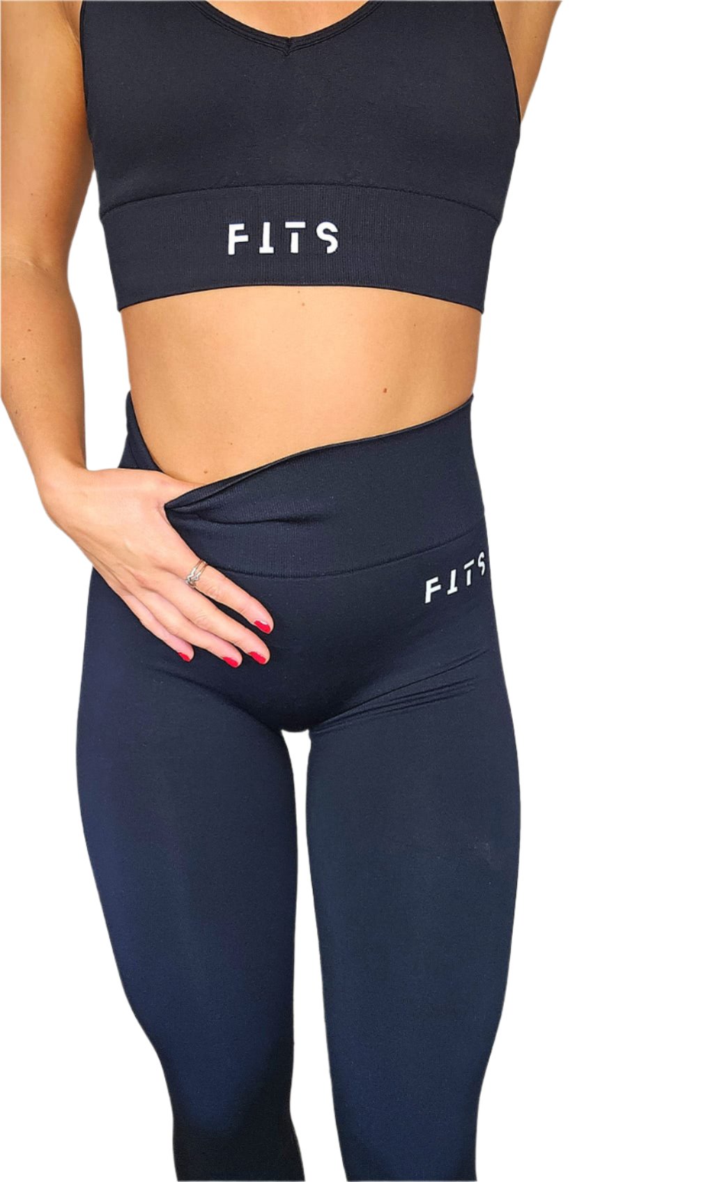 Fit Line Black Leggings