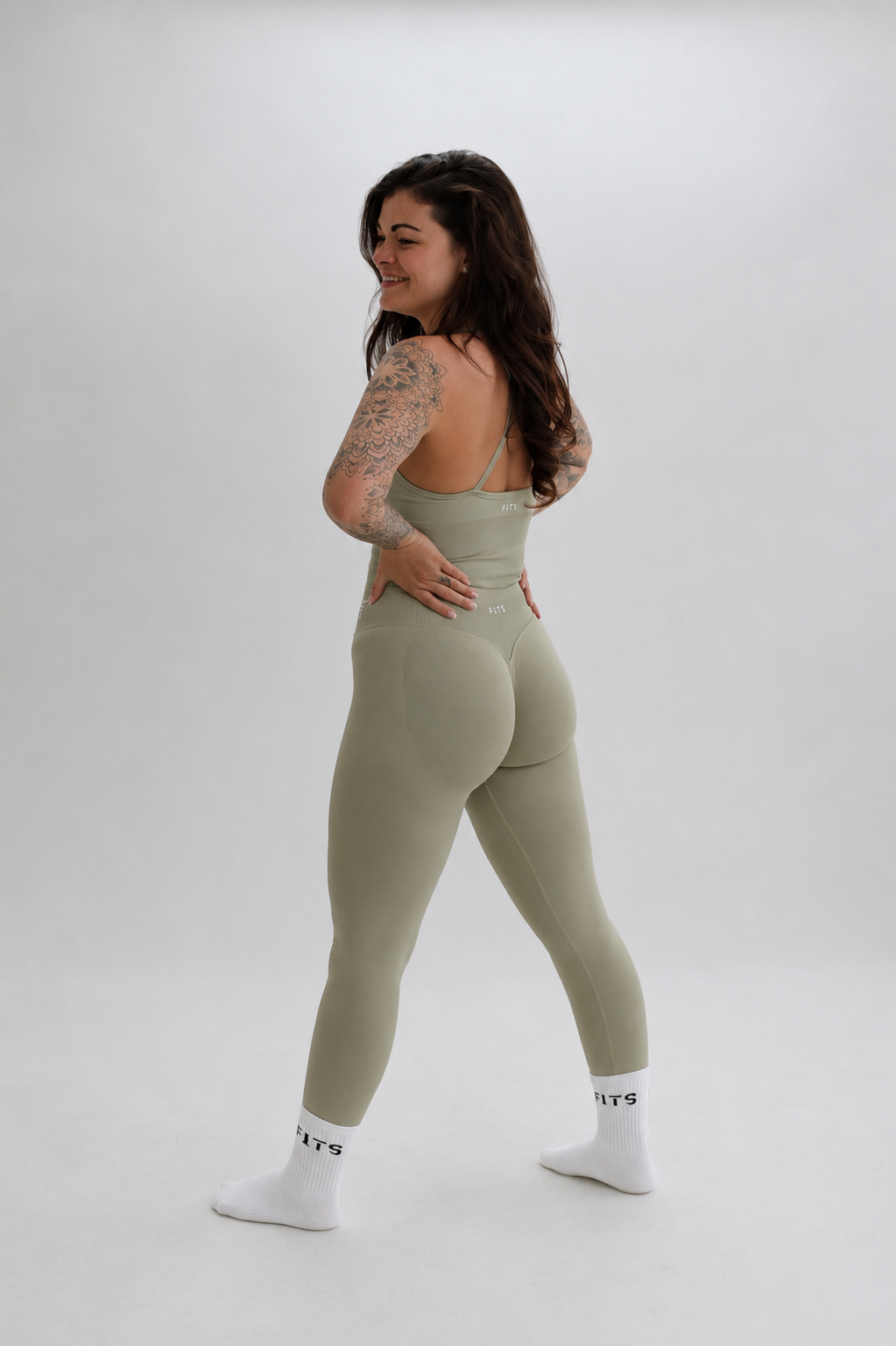 Muted Sage Leggings-3