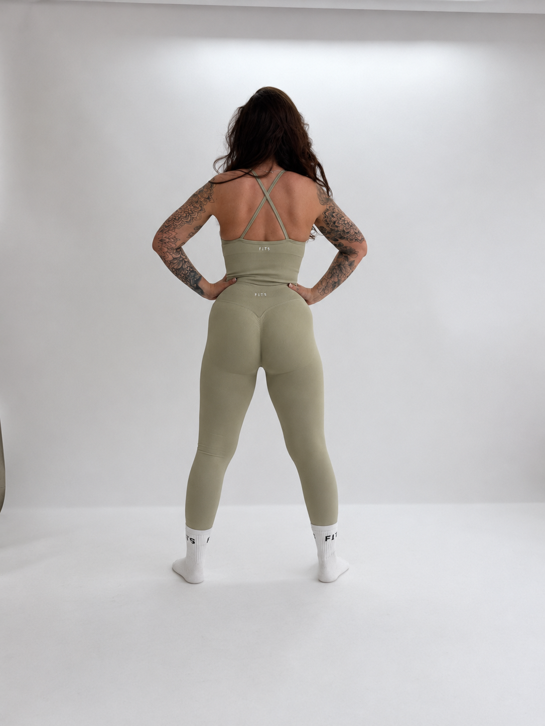 Muted Sage Leggings-2