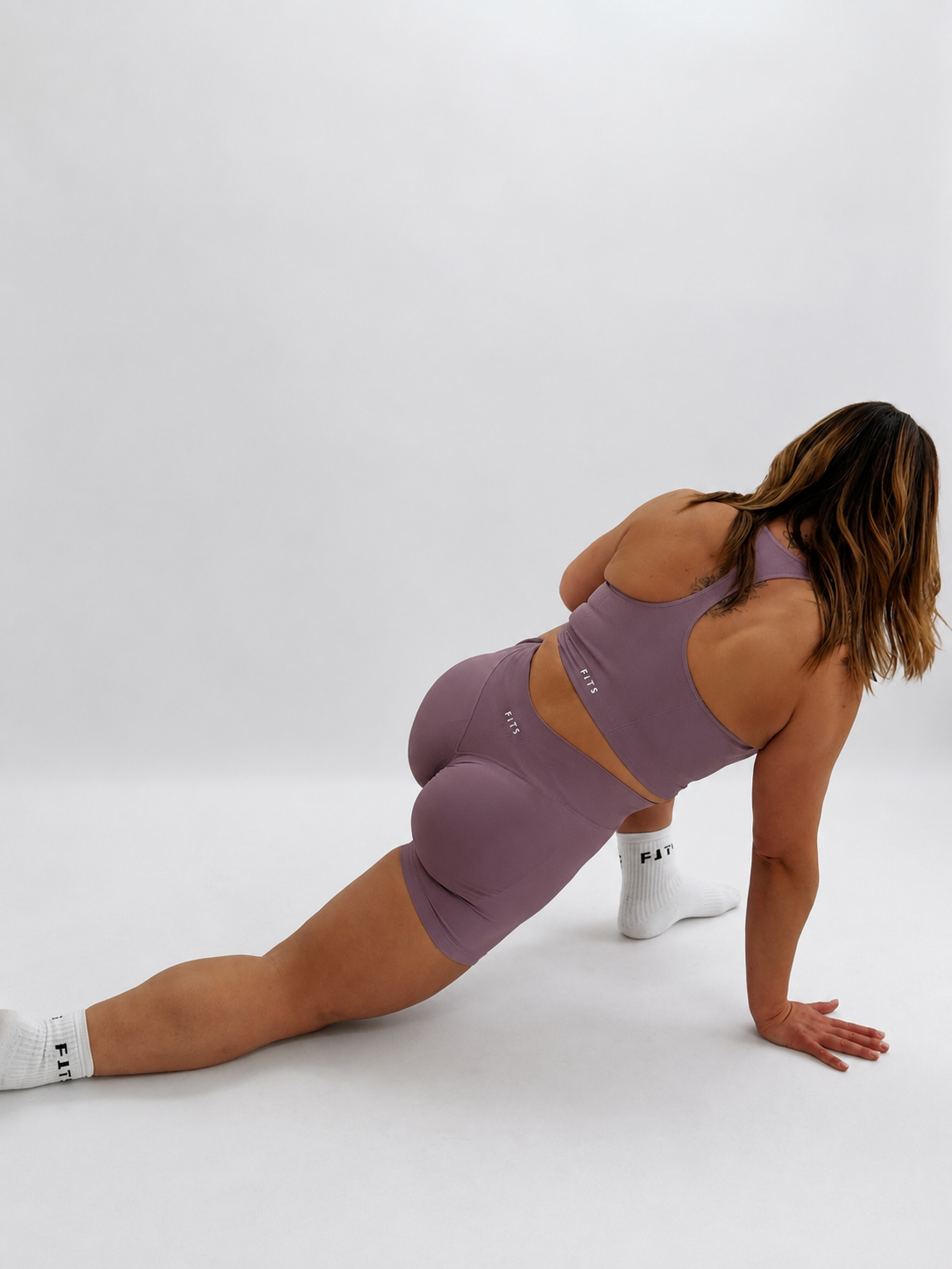 Dusky Mauve Shorts-3