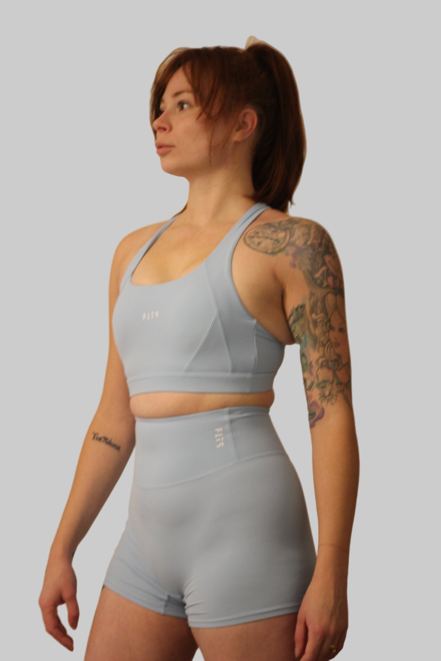 Winter Arc - Ice Blue Bra Top