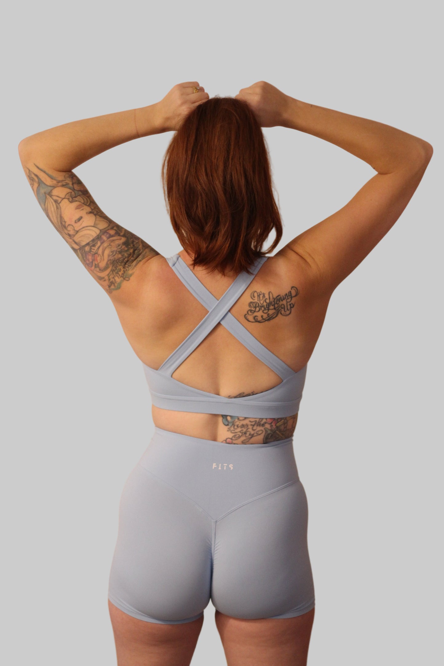 Winter Arc - Ice Blue Bra Top