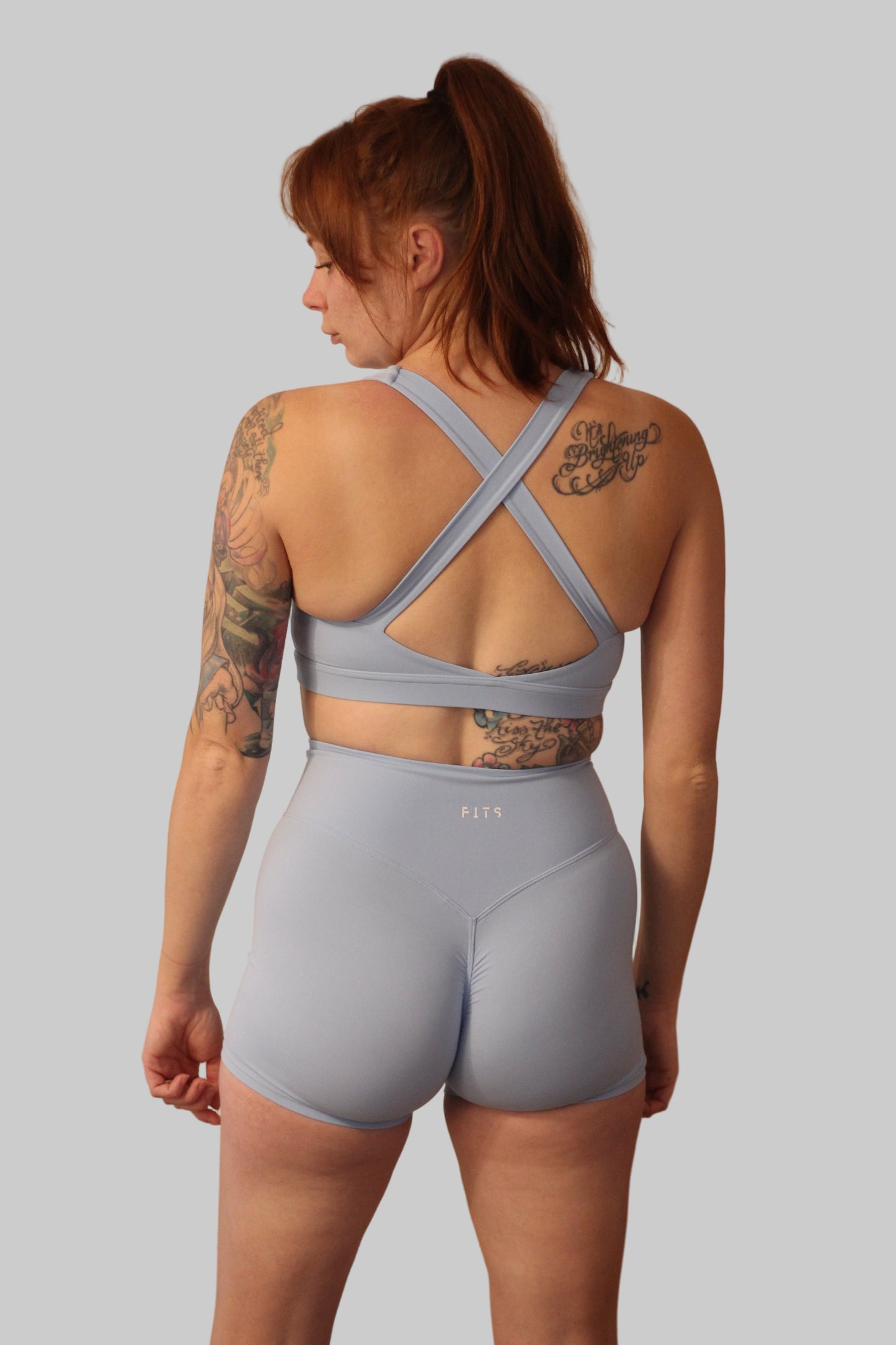 Winter Arc - Ice Blue Bra Top