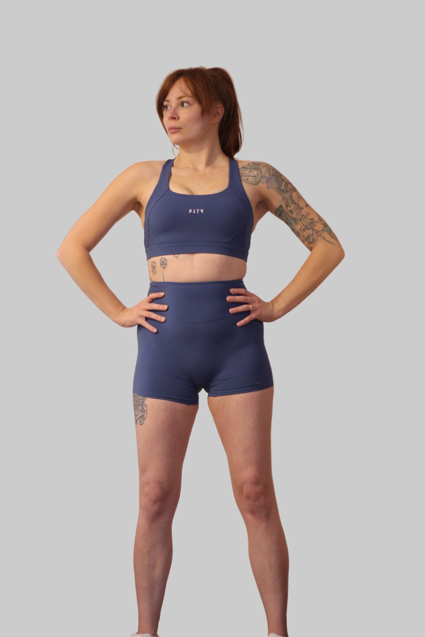 Winter Arc - Arctic Blue Bra Top