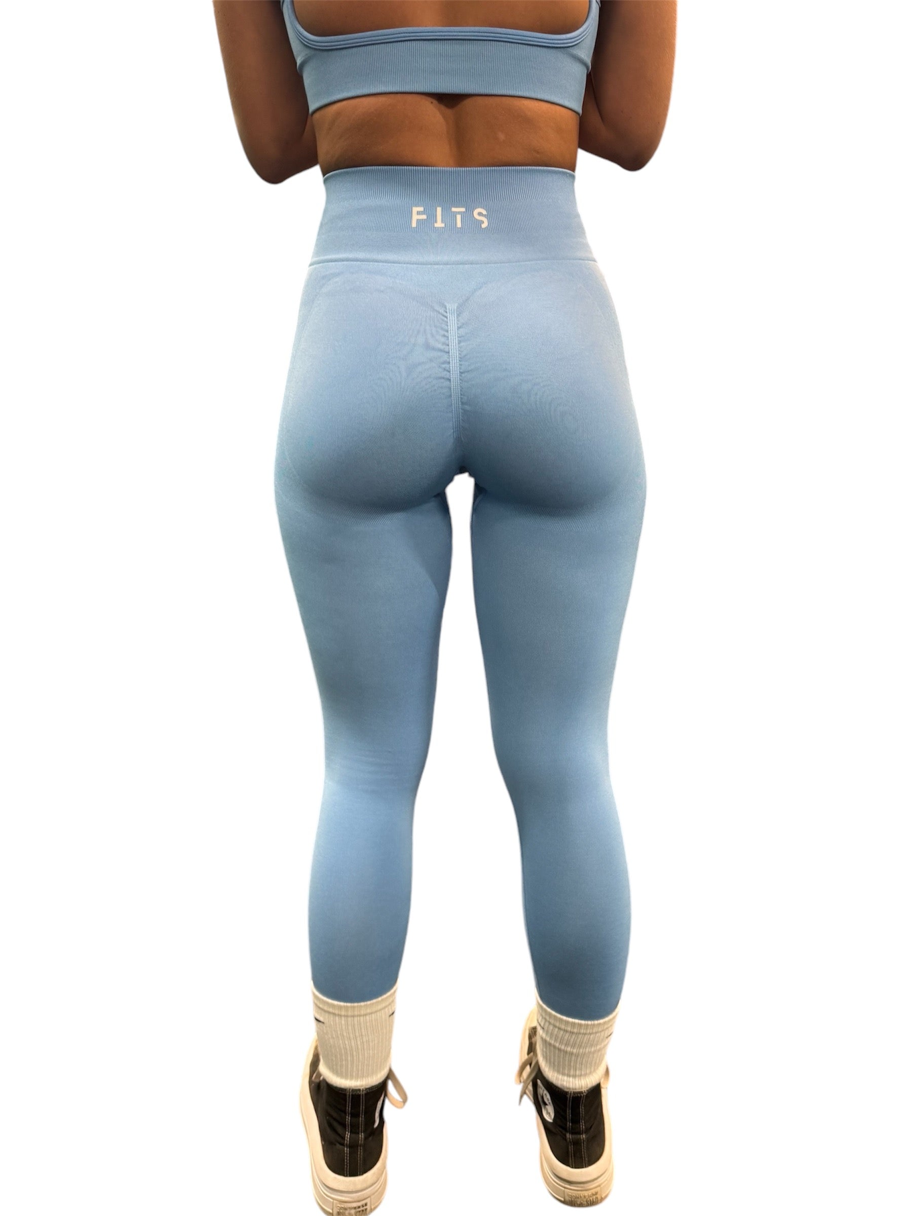 Blue Pastel Pump Leggings