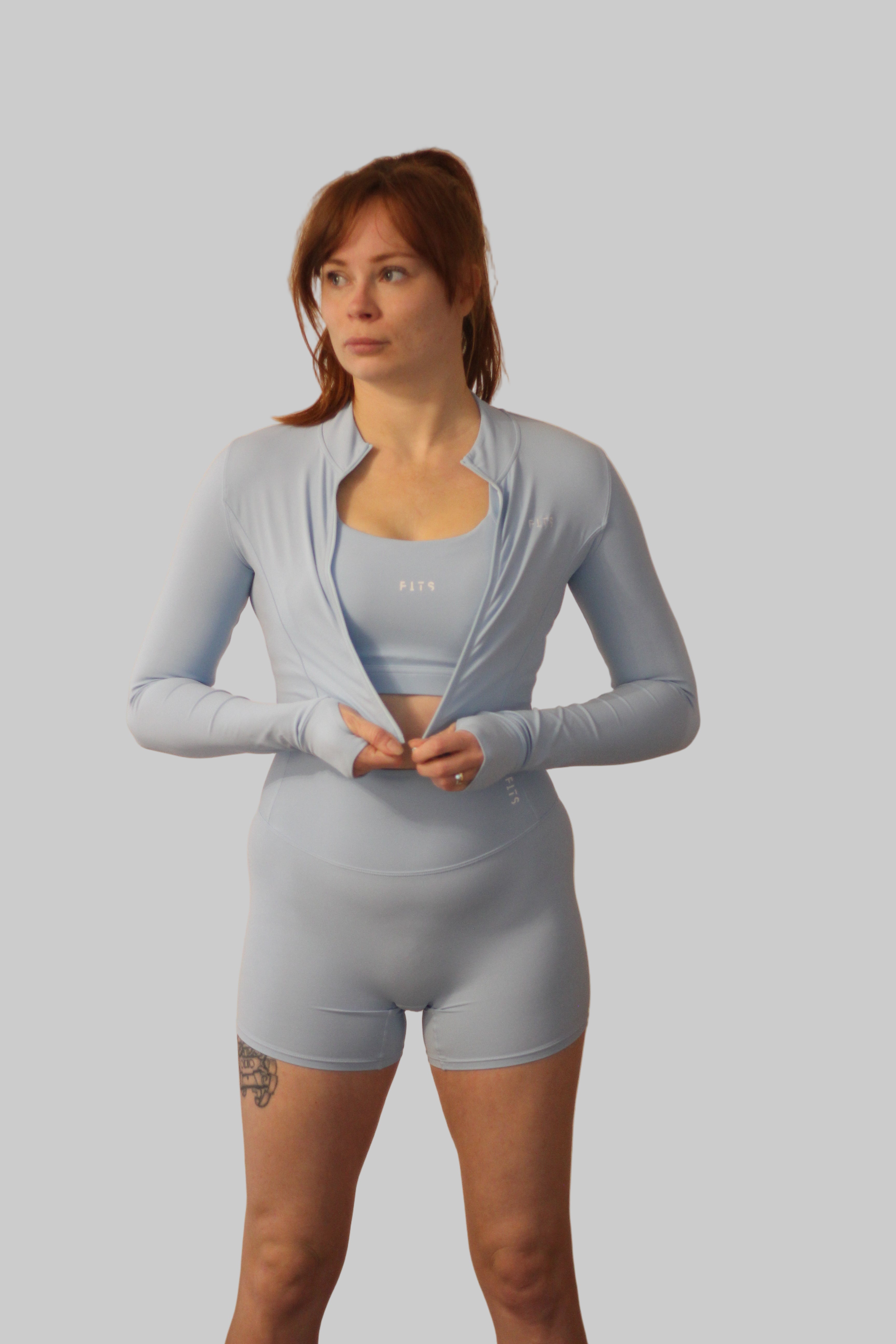 Winter Arc - Ice Blue Shorts-4