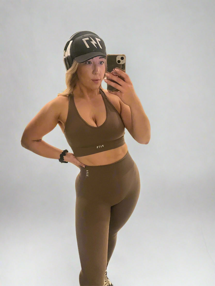 Fit Line Camel Leggings - Gym Fits