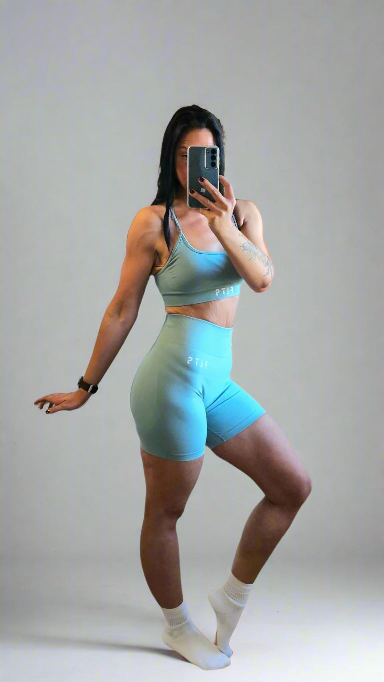 Mint Green Pastel Pump Bra Top